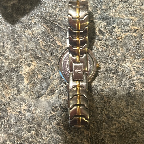 ESQ Mother Of Pearl Two Toned Watch - Picture 5 of 5